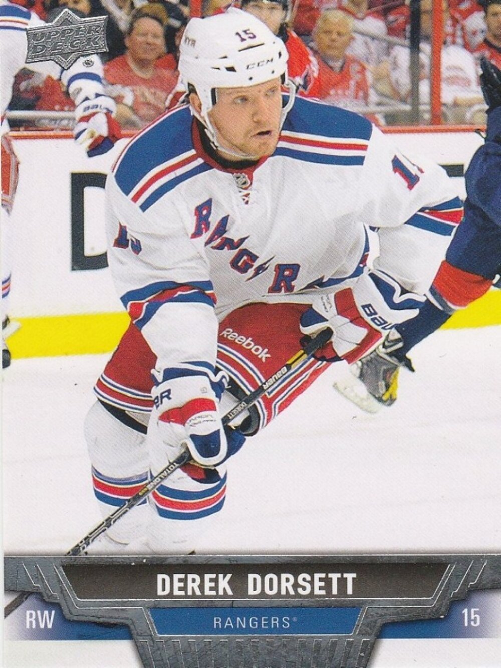 Derek Dorsett - 2013/2014 Upper Deck Series 1 Hockey Card